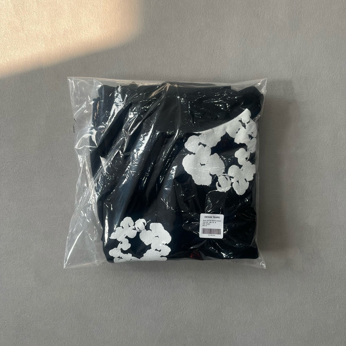 Denim Tears The Cotton Wreath Hoodie Black