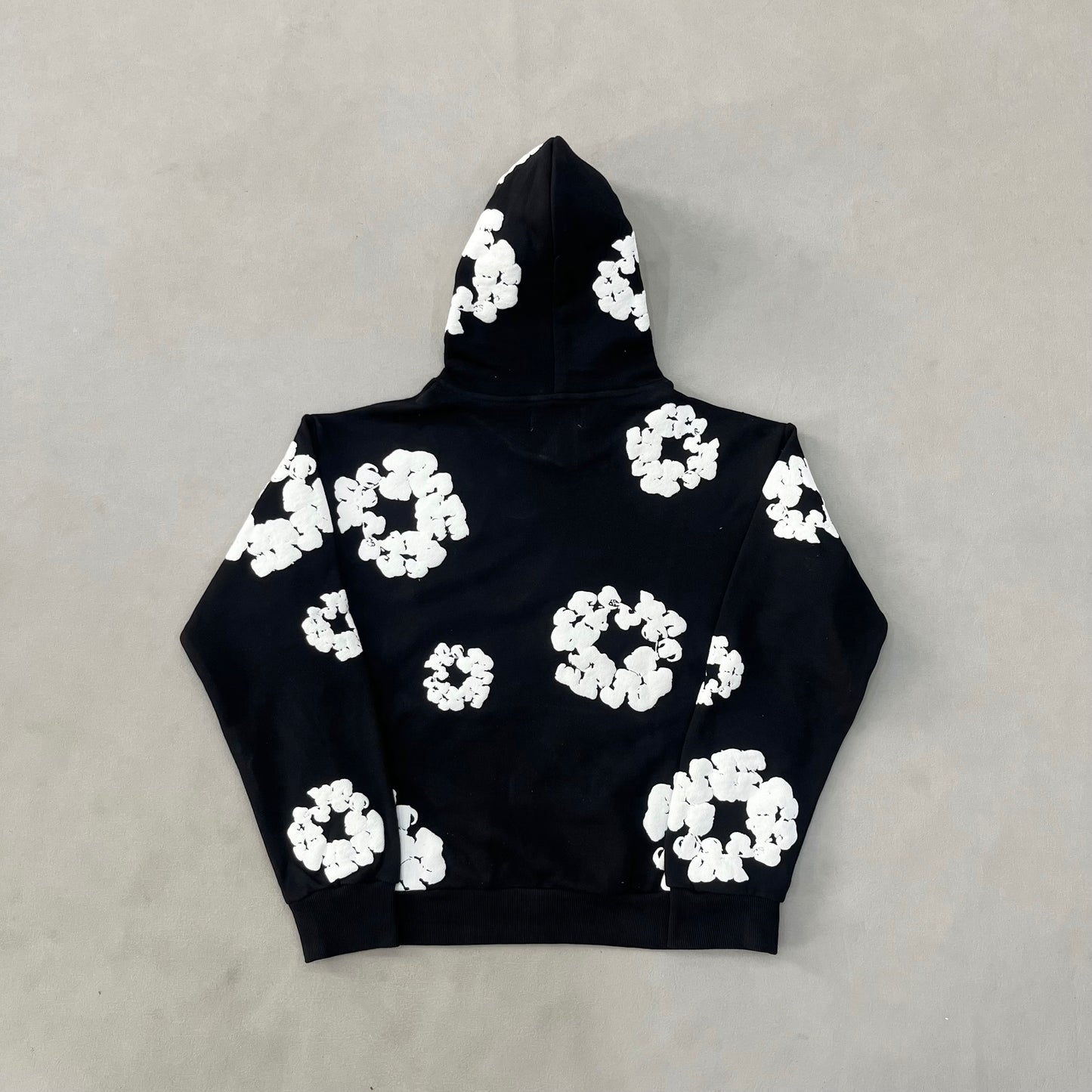 Denim Tears The Cotton Wreath Hoodie Black